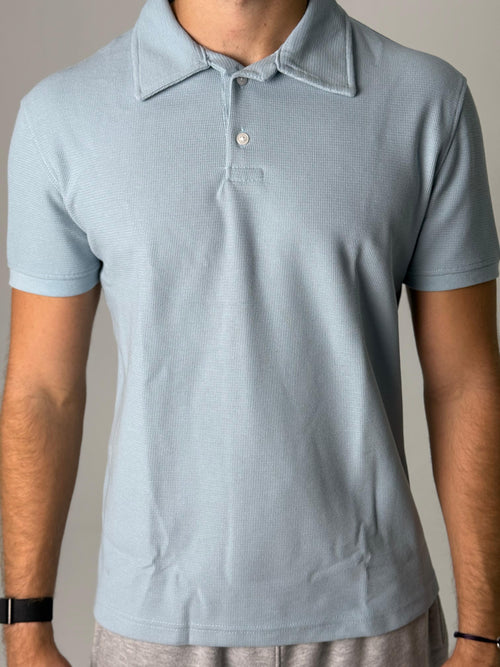 Ice Blue Polo