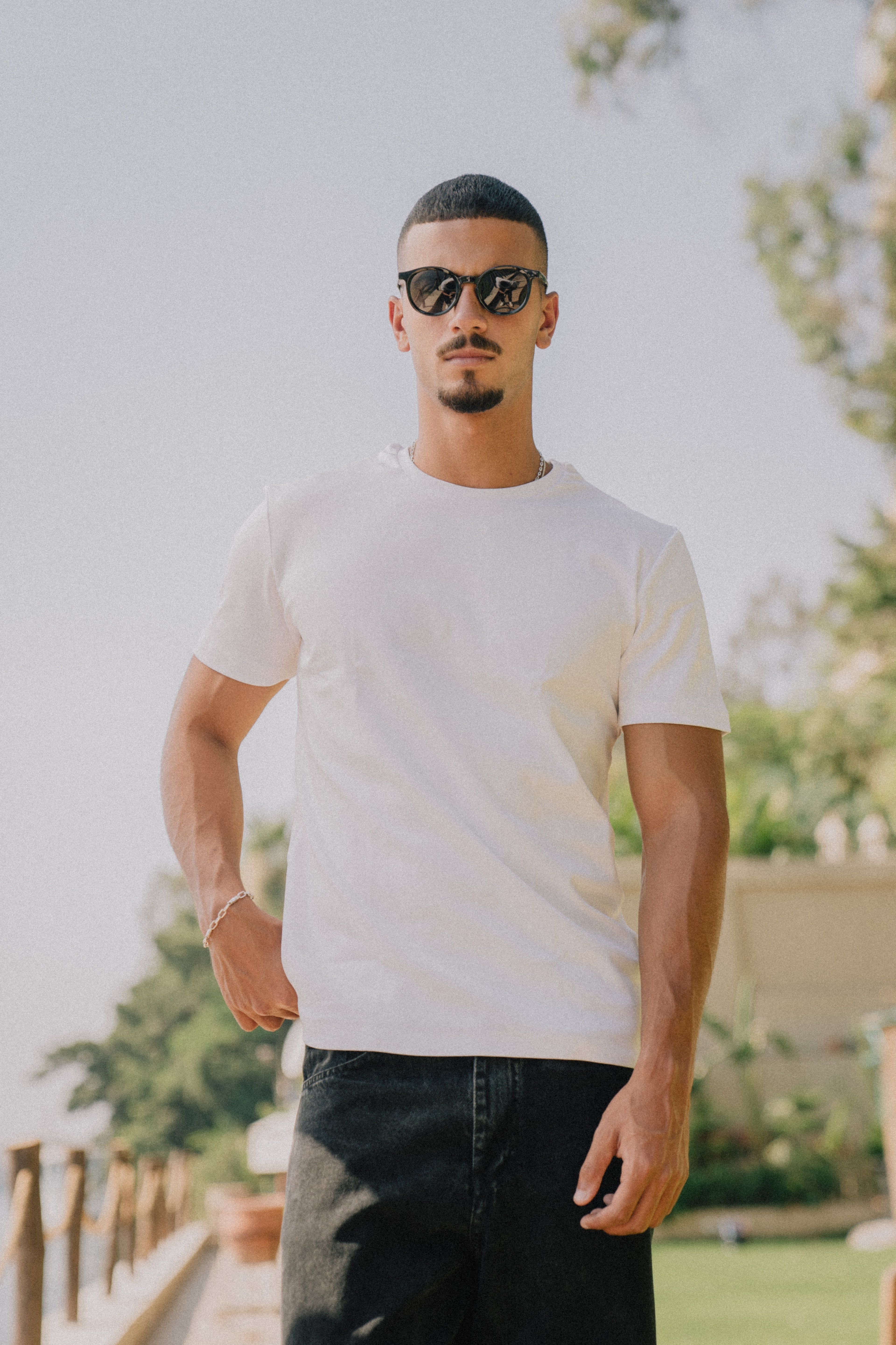 Cocaine White Tailored Fit