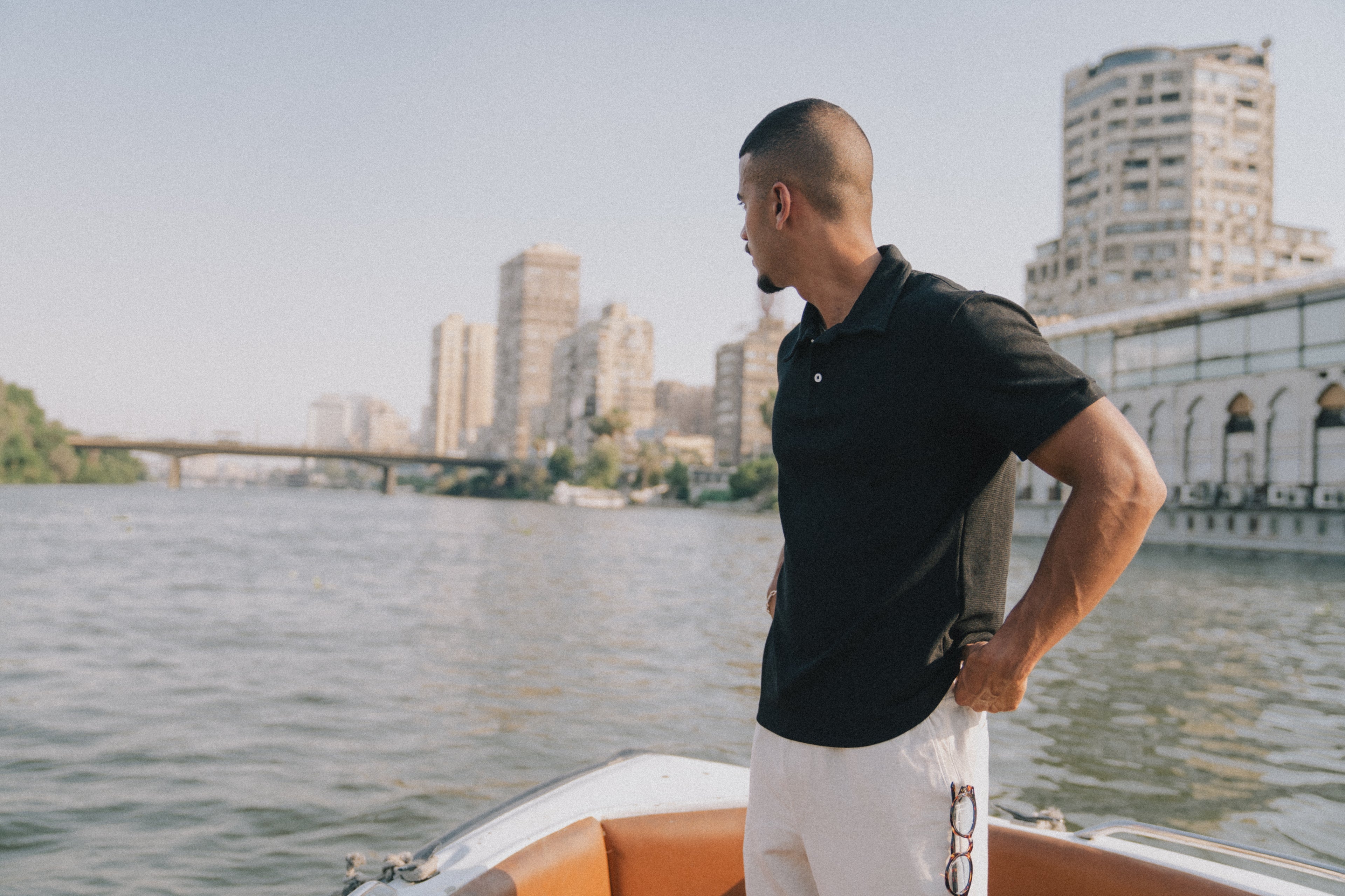 Obsidian Black Polo