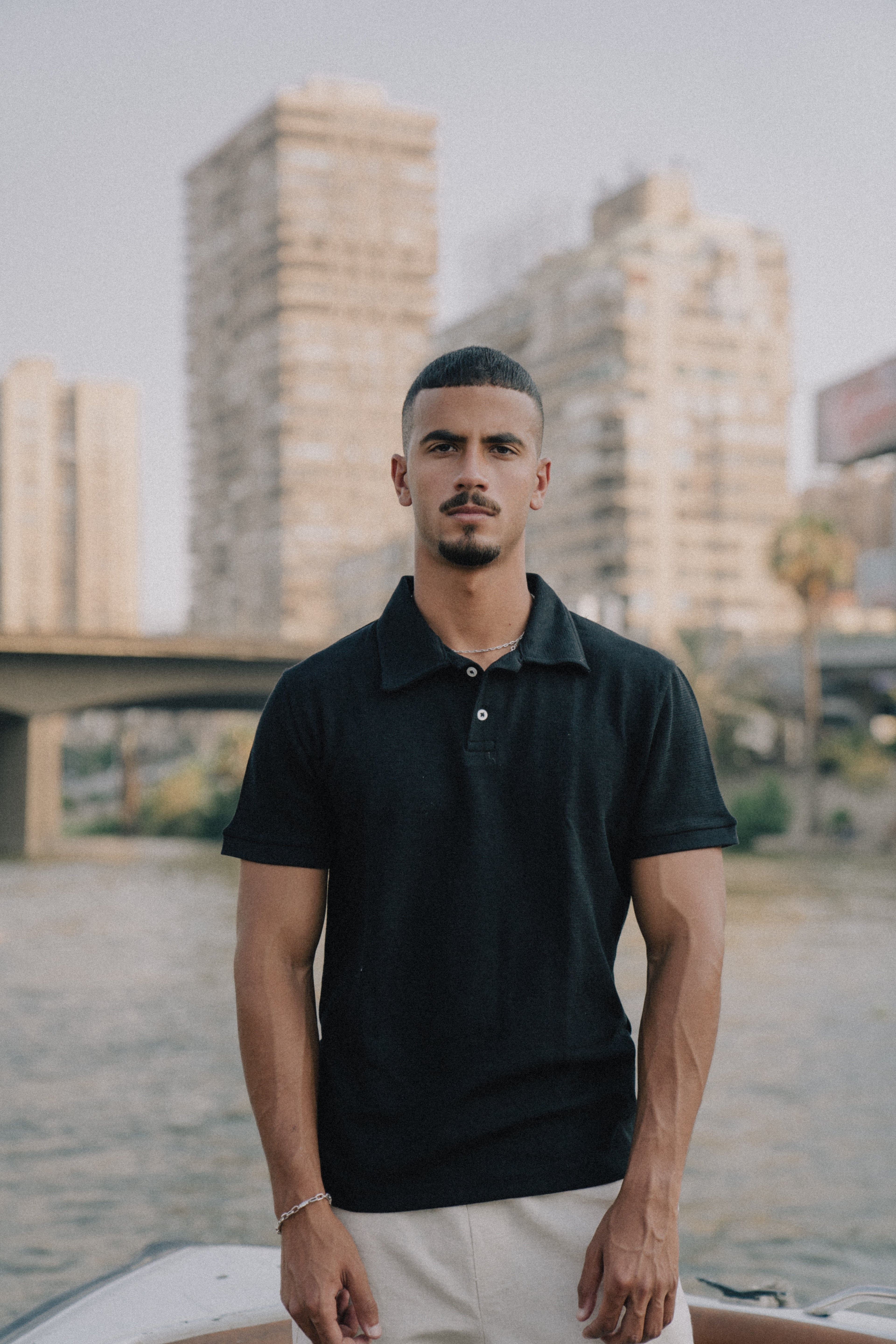 Obsidian Black Polo