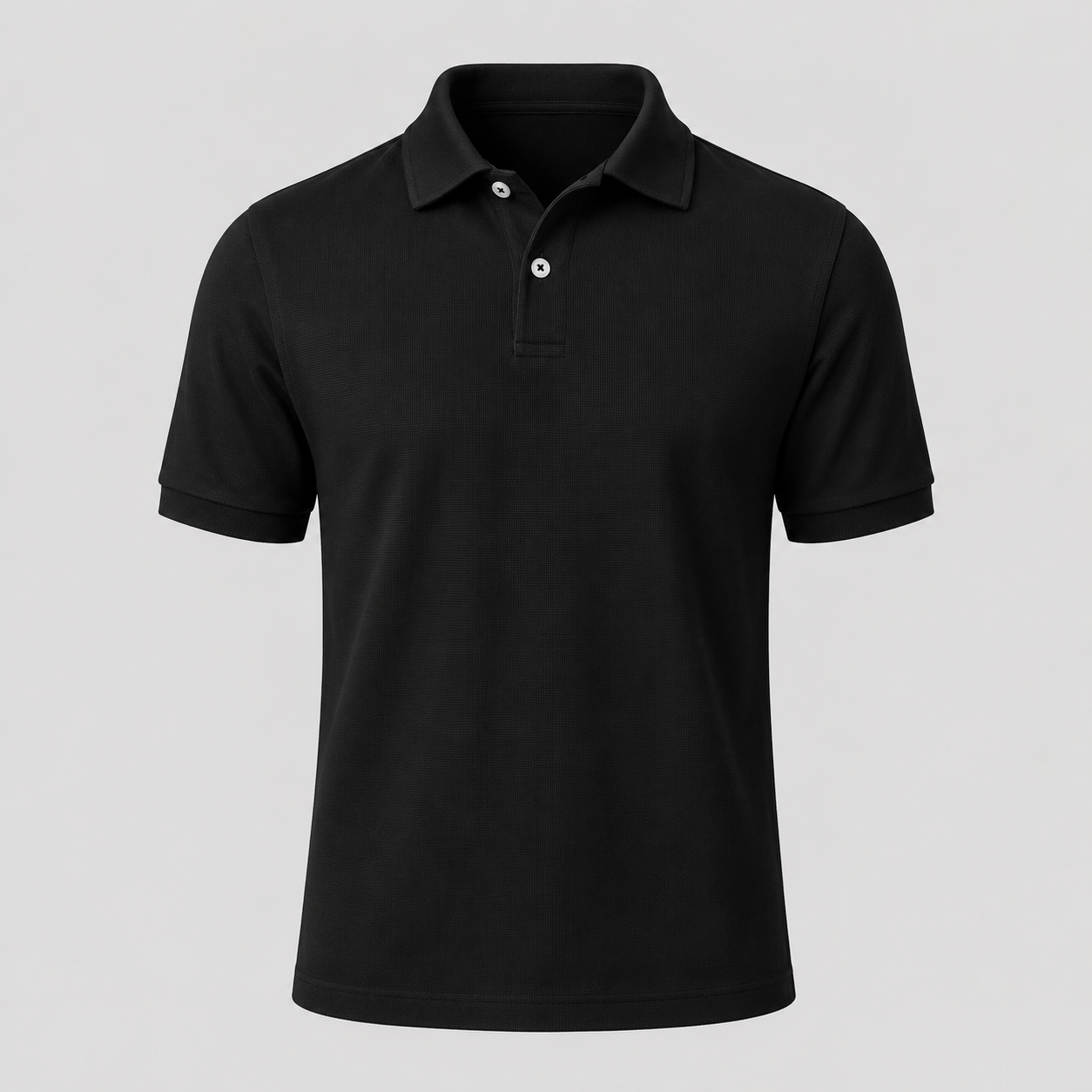 Obsidian Black Polo